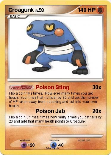 Pokemon Croagunk