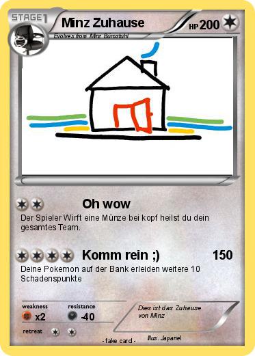 Pokemon Minz Zuhause