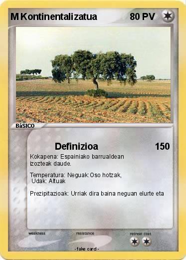 Pokemon M Kontinentalizatua