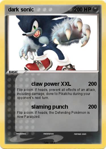 Pokemon dark sonic