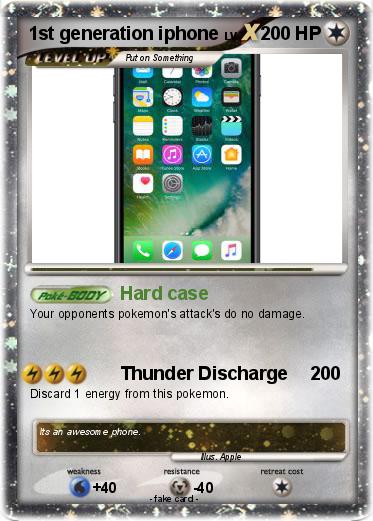 Pokemon 1st generation iphone