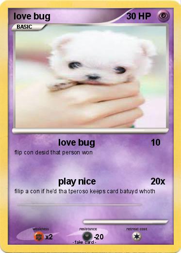 Pokemon love bug