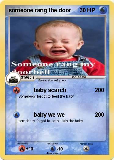 Pokemon someone rang the door