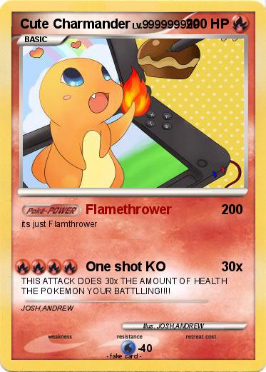 Pokemon Cute Charmander