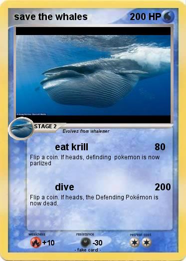 Pokemon save the whales