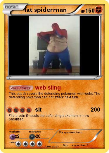 Pokemon fat spiderman