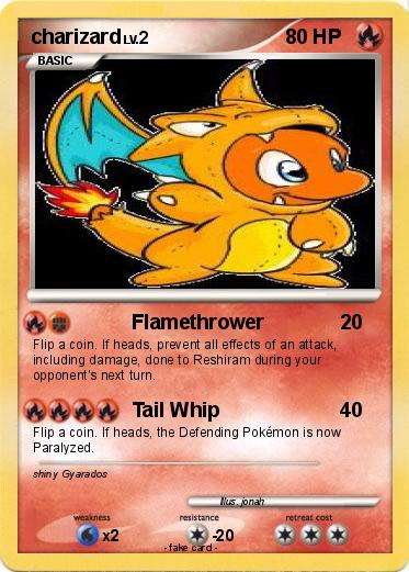 Pokemon charizard