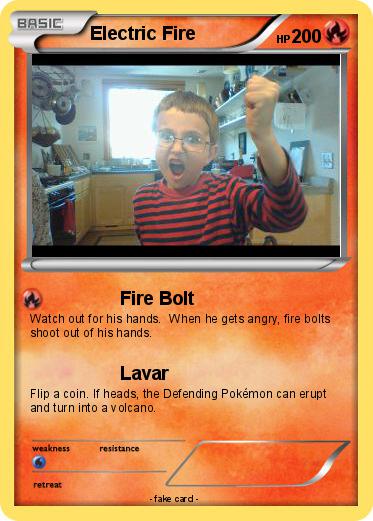 Pokemon Electric Fire