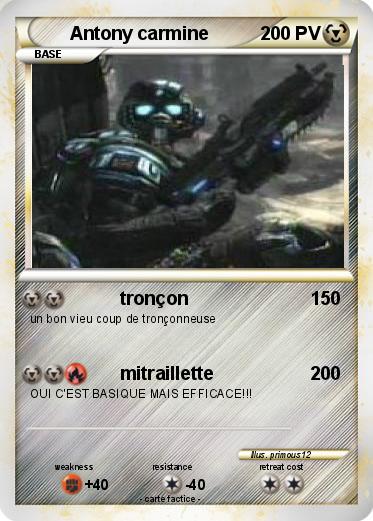 Pokemon Antony carmine