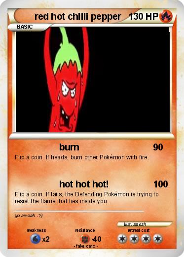 Pokemon red hot chilli pepper