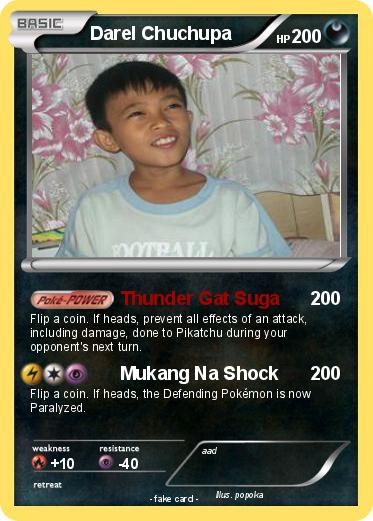 Pokemon Darel Chuchupa