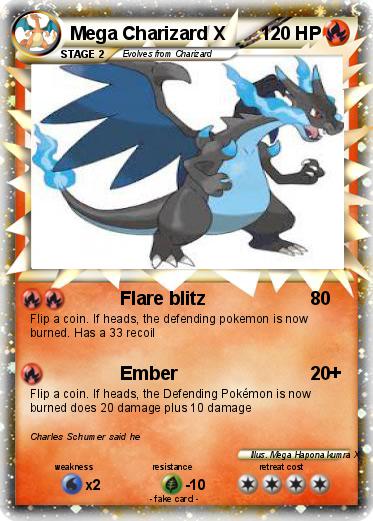 Pokemon Mega Charizard X