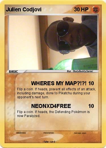 Pokemon Julien Codjovi