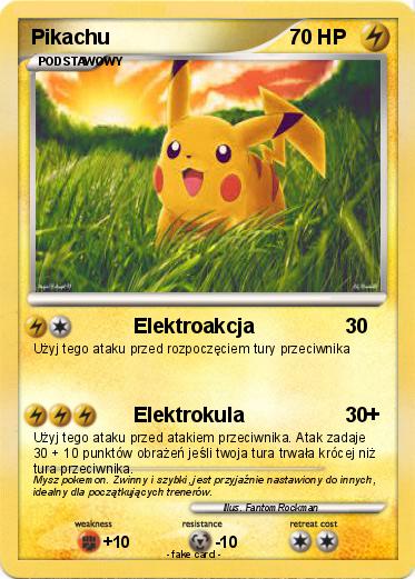 Pokemon Pikachu