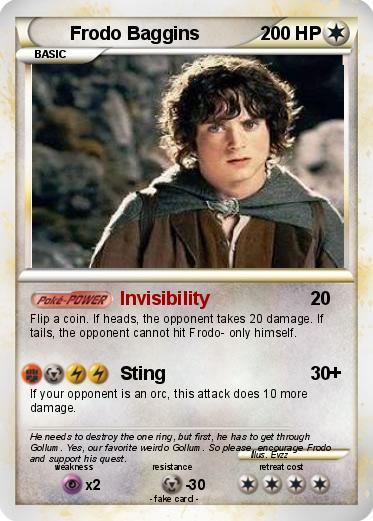Pokemon Frodo Baggins