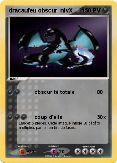 Pokemon dracaufeu obscur  nivX