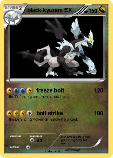 Pokemon black kyurem EX