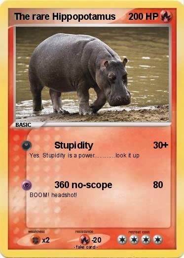 Pokemon The rare Hippopotamus