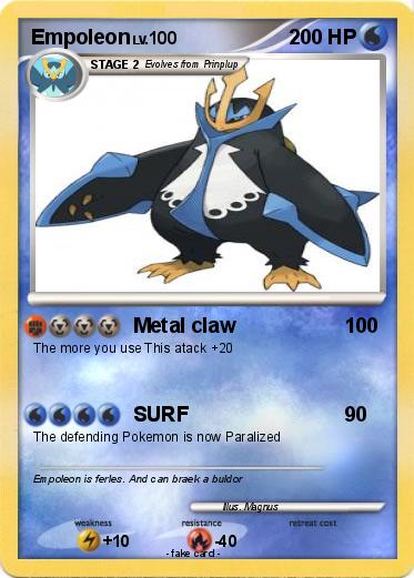 Pokemon Empoleon