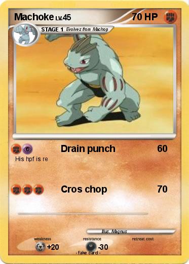 Pokemon Machoke