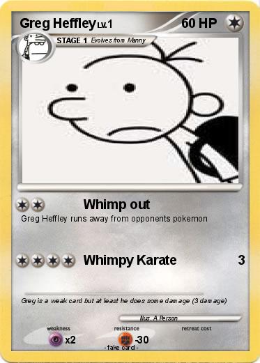 Pokemon Greg Heffley