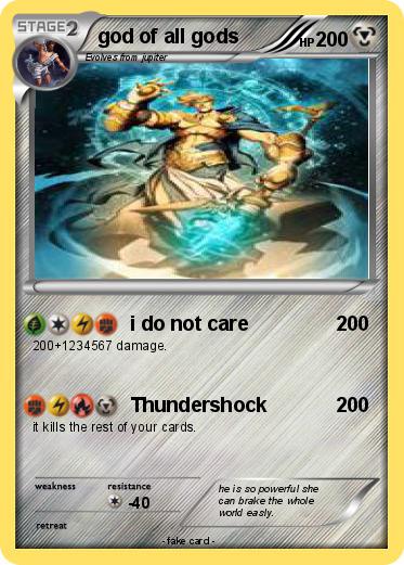 Pokemon god of all gods