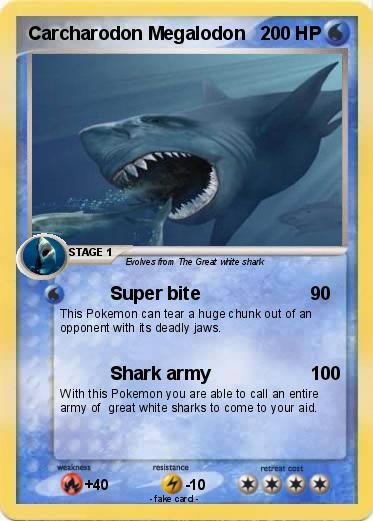 Pokemon Carcharodon Megalodon
