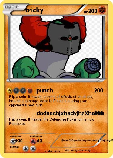 Pokemon tricky