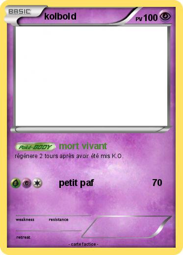 Pokemon kolbold