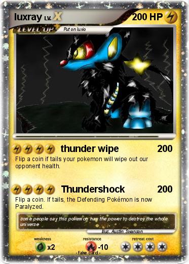 Pokemon luxray
