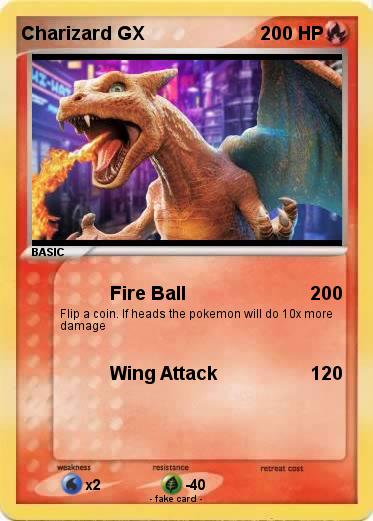 Pokemon Charizard GX