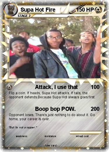 Pokemon Supa Hot Fire