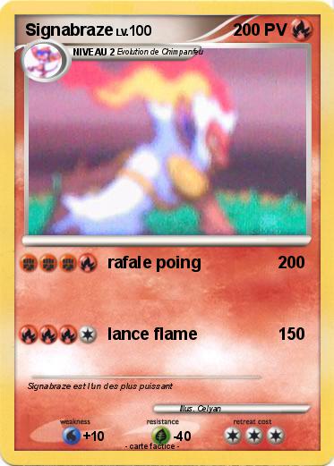 Pokemon Signabraze