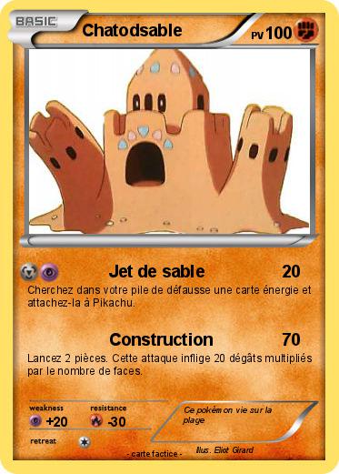 Pokemon Chatodsable