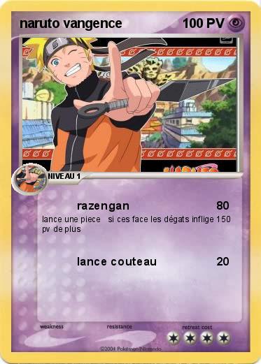 Pokemon naruto vangence