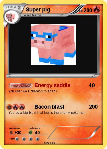 Pokemon Super pig