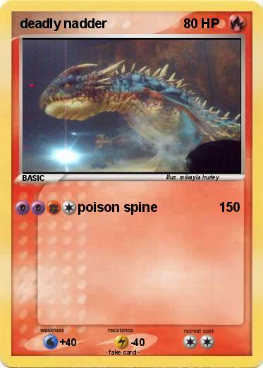 Pokemon deadly nadder
