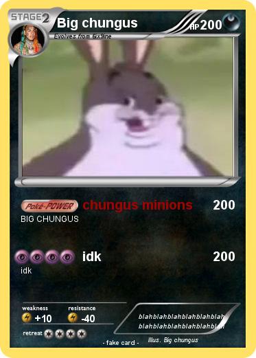Pokemon Big chungus