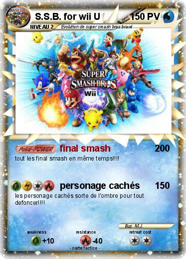 Pokemon S.S.B. for wii U