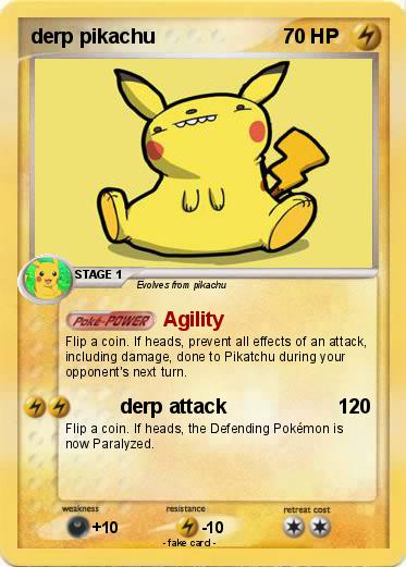 Pokemon derp pikachu