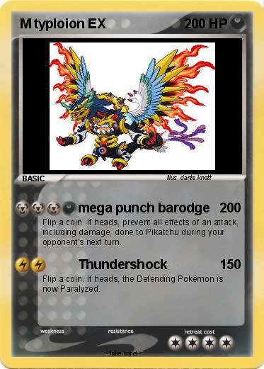 Pokemon M typloion EX