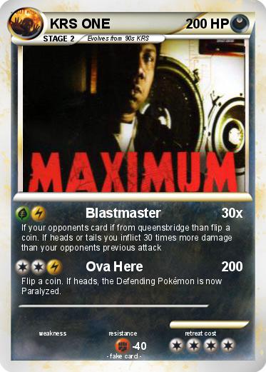 Pokemon KRS ONE