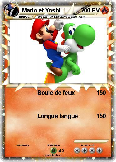 Pokemon Mario et Yoshi