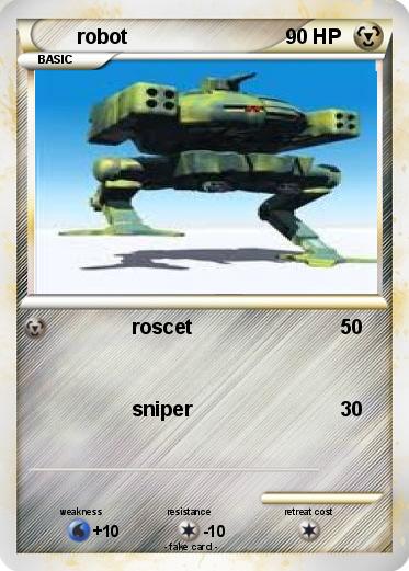 Pokemon robot