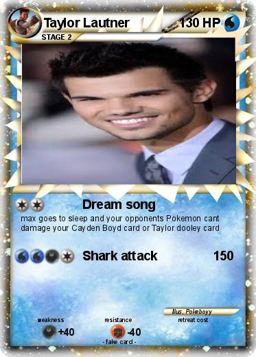 Pokemon Taylor Lautner