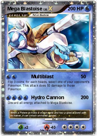 Pokemon Mega Blastoise