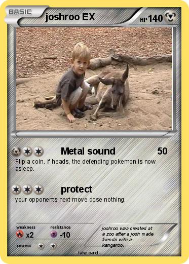 Pokemon joshroo EX