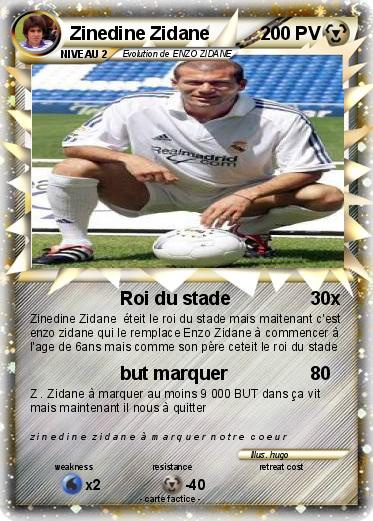 Pokemon Zinedine Zidane