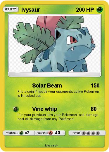 Pokemon Ivysaur