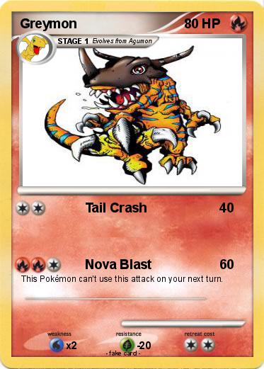 Pokemon Greymon